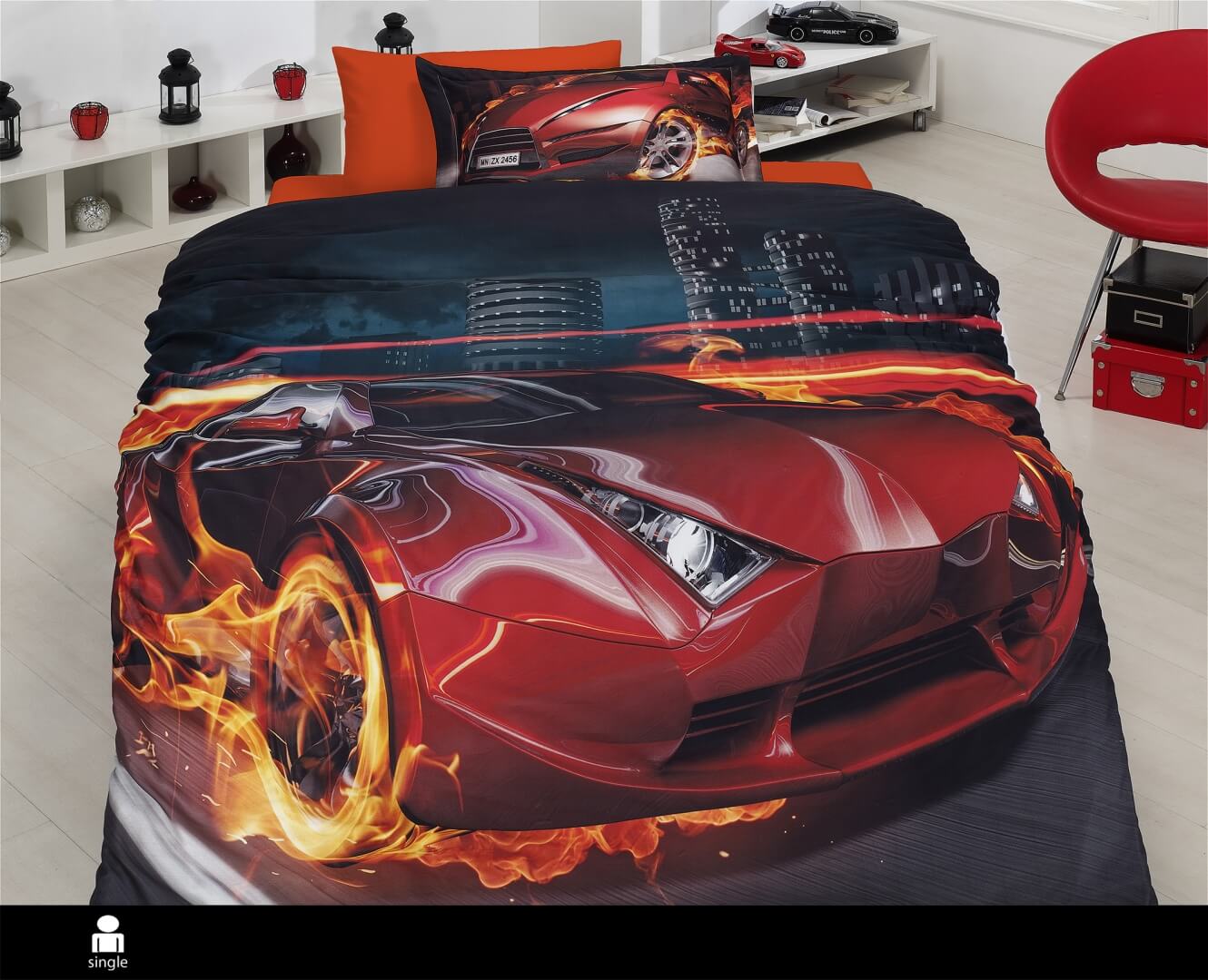 Постільна білизна First Choice 3D Satin 160 х 220 см Fever купити Постільна білизна First Choice 3D Satin 160 х 220 см Fever — изображение 1
