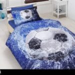 Постільна білизна First Choice 3D Satin 160 х 220 см Football