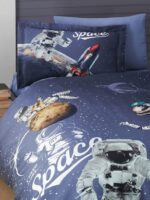 Постільна білизна First Choice 3D Satin 160 х 220 см Space - Зображення 2