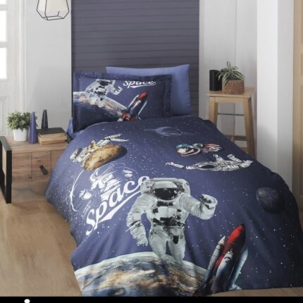 Постільна білизна First Choice 3D Satin 160 х 220 см Space