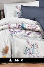 Постільна білизна First Choice 3D Satin 160 х 220 см Sarnia Denim — изображение 2