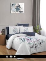 Постільна білизна First Choice 3D Satin 160 х 220 см Sarnia Denim