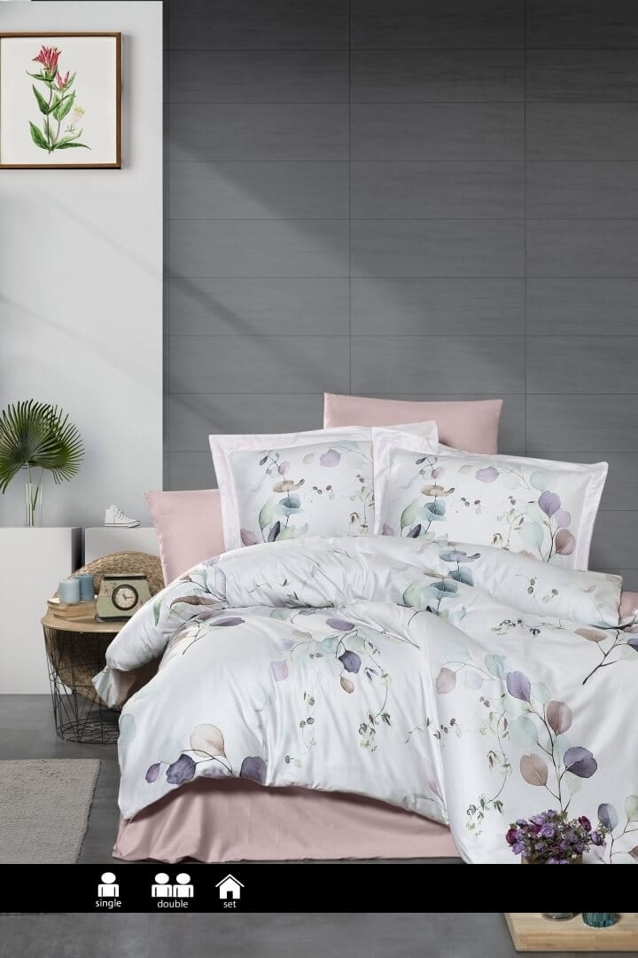Постільна білизна First Choice 3D Satin 200 х 220 см Leaf купити Постільна білизна First Choice 3D Satin 160 х 220 см Leaf - Зображення 1