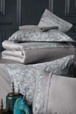 Постільна білизна La Romano Silk Satin 200×220 см Florence Ash - Зображення 2