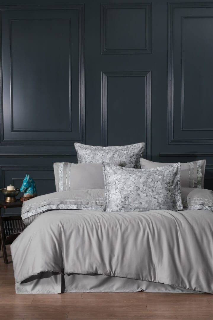 Постільна білизна La Romano Silk Satin 200×220 см Florence Ash купити Постільна білизна La Romano Silk Satin 200×220 см Florence Ash - Зображення 1