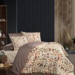 Постільна білизна La Romano Premium Satin 200×220 см Ancell Wooden