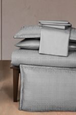 Постільна білизна La Romano Premium Satin 160×220 см сімейний Rodel Ash — изображение 2