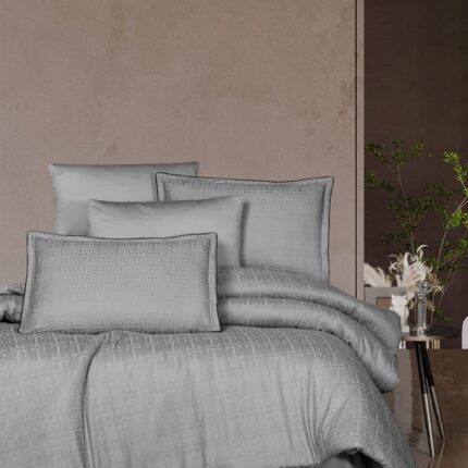 Постільна білизна La Romano Premium Satin 160×220 см сімейний Rodel Ash