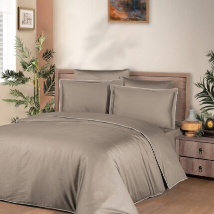 Постільна білизна La Romano Premium Satin 160×220 см сімейний Lucca Rock