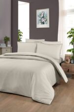 Постільна білизна La Romano Premium Satin 160×220 см сімейний Lucca Wind