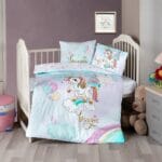 Постільна білизна для новонароджених First Choice Baby Digital Satin 100х150 см.  Magic