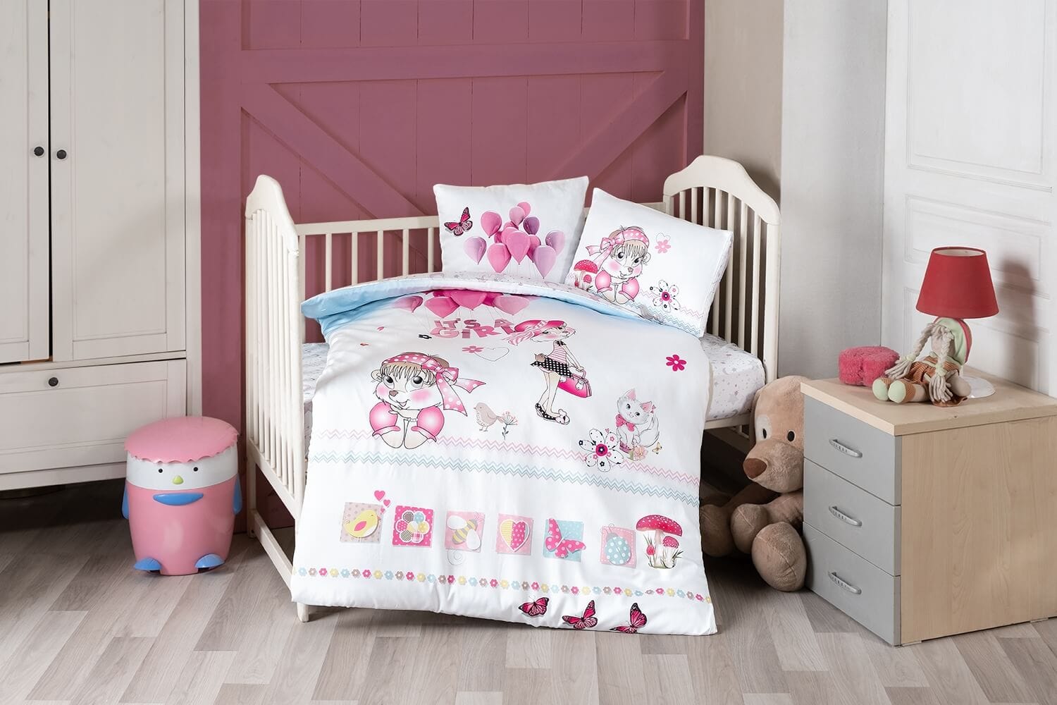 Постільна білизна для новонароджених First Choice Baby Digital Satin 100х150 см. Lunda купити Постільна білизна для новонароджених First Choice Baby Digital Satin 100х150 см. Lunda — изображение 1