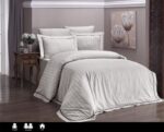 Постільна білизна First Choice Deluxe Satin 160 х 220 см Novel Line Sand