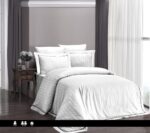 Постільна білизна First Choice Deluxe Satin 160 х 220 см Novel Line White