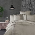 Постільна білизна First Choice Deluxe Satin  200 х 220 см Modalife Soil