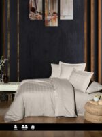 Постільна білизна First Choice Deluxe Satin 160 х 220 см Royce Beige
