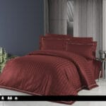 Постільна білизна First Choice Deluxe Satin DARK  200 х 220 см Novel Line Cinnamon