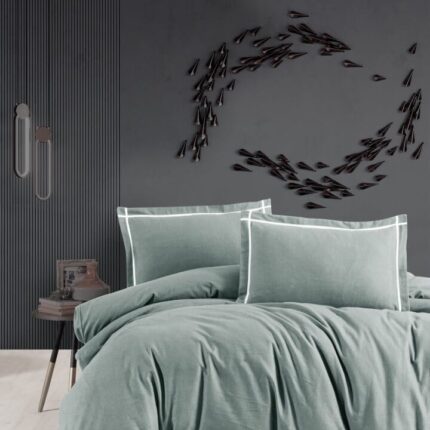 Постільна білизна First Choice Flannel 160 х 220 см сімейна Soprano Green