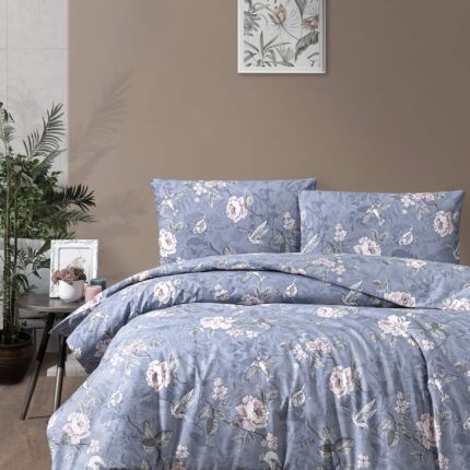 Постільна білизна First Choice Homesko Ranforse 160 х 220 см Ibiza Indigo