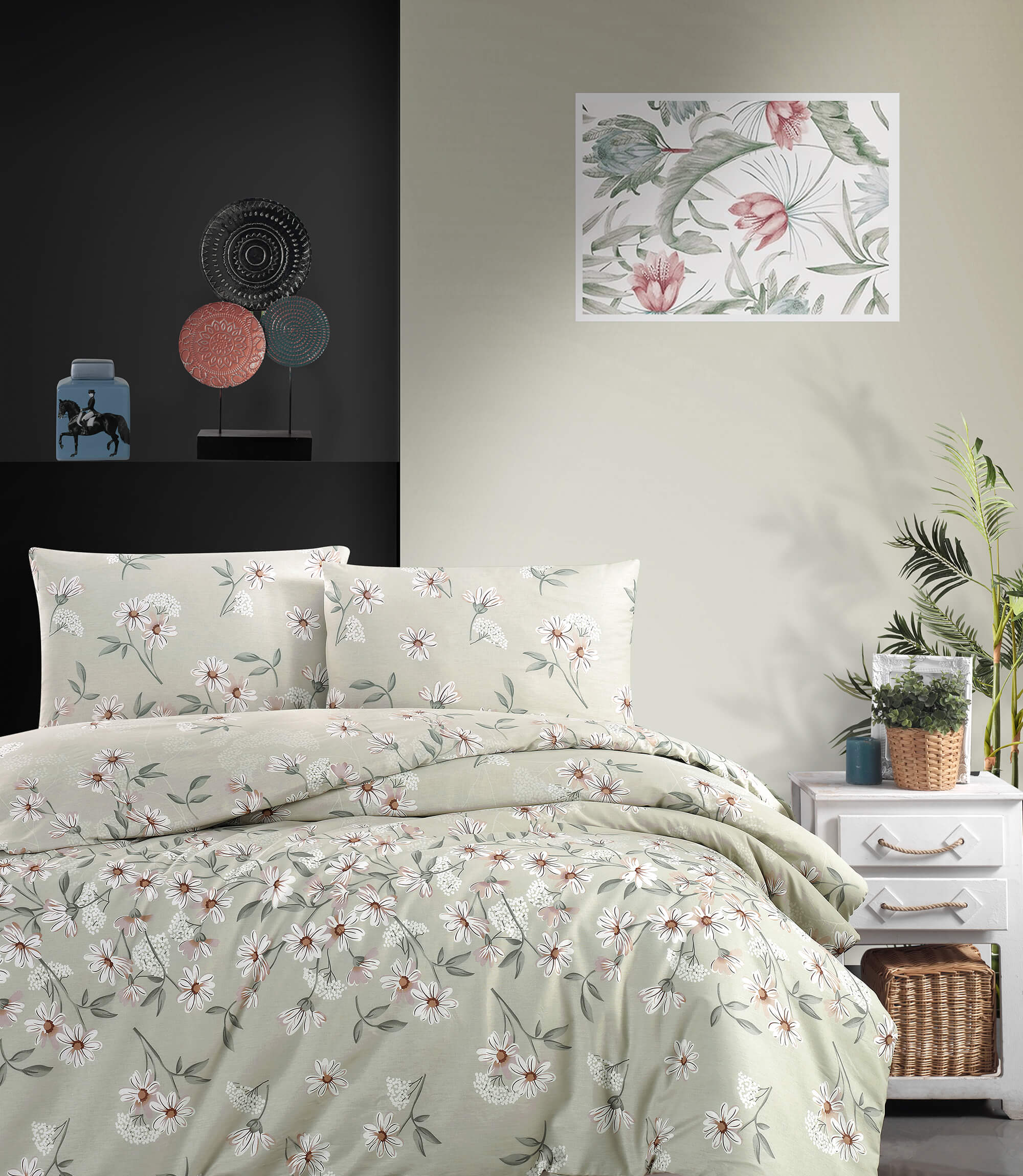 Постільна білизна First Choice Homesko Ranforse 160 х 220 см сімейний Nevada Mint купити Постільна білизна First Choice Homesko Ranforse 160 х 220 см Nevada Mint — изображение 1