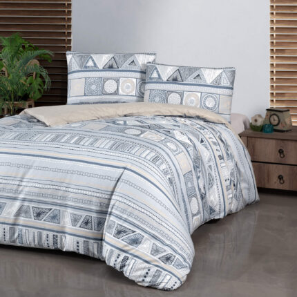 Постільна білизна First Choice Homesko Ranforse 160 х 220 см Bohem Blue