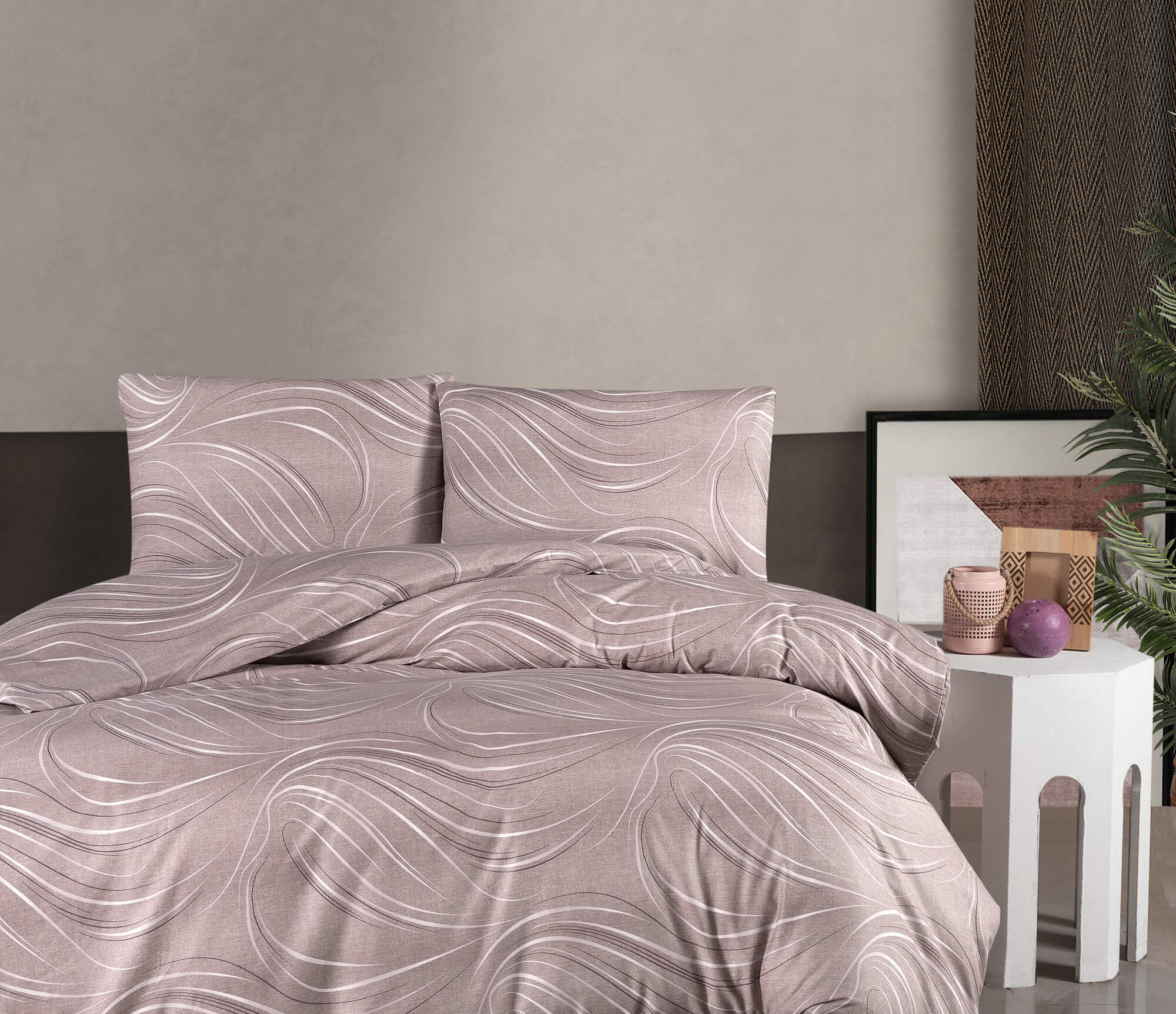Постільна білизна First Choice Homesko Ranforse 160 х 220 см сімейний Donis Lilac купити Постільна білизна First Choice Homesko Ranforse 160 х 220 см Donis Lilac — изображение 1