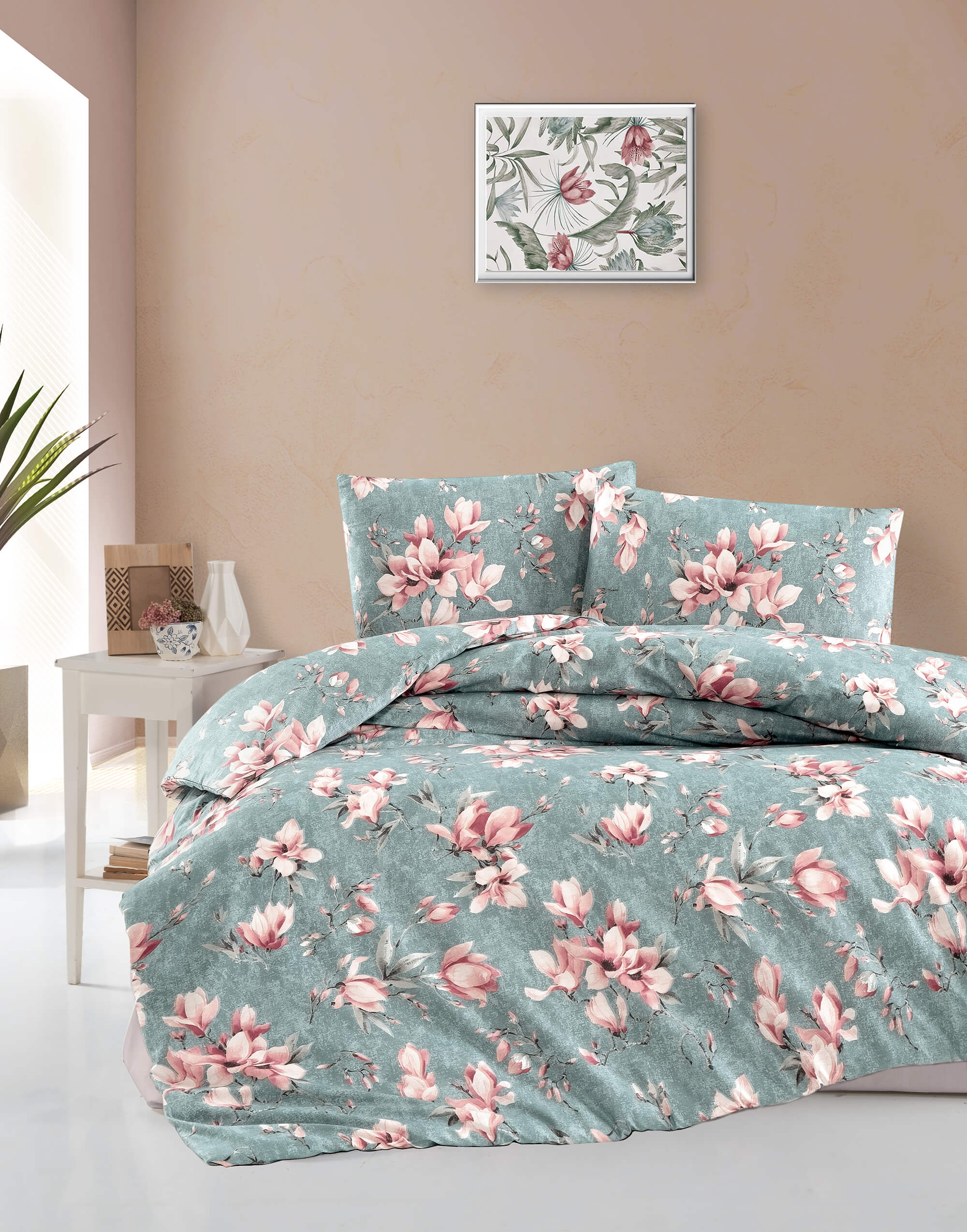 Постільна білизна First Choice Homesko Ranforse 160 х 220 см сімейний Marea Blue купити Постільна білизна First Choice Homesko Ranforse 160 х 220 см Marea Blue - Зображення 1