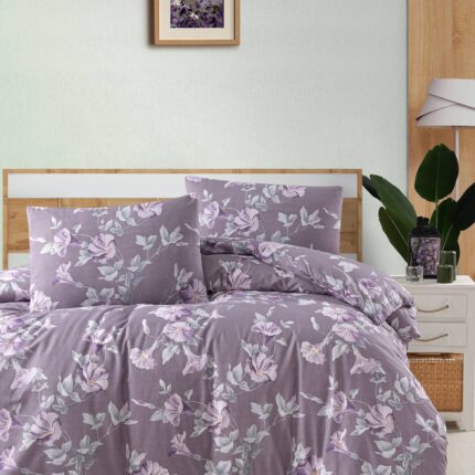Постільна білизна First Choice Homesko Ranforse 160 х 220 см Santino Purple