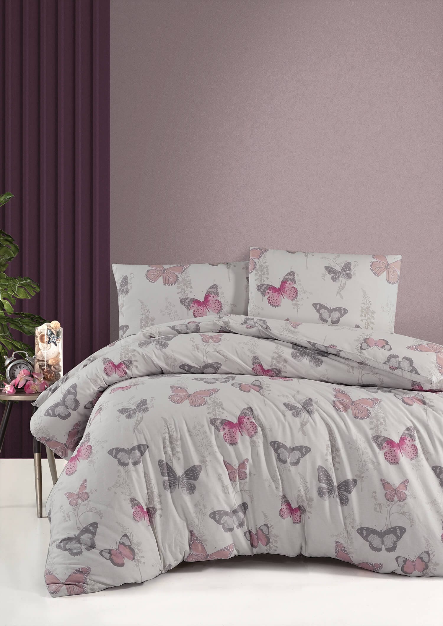 Постільна білизна First Choice Homesko Ranforse 160 х 220 см сімейний Elery Powder купити Постільна білизна First Choice Homesko Ranforse 160 х 220 см Elery Powder - Зображення 1