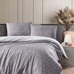 Постільна білизна First Choice Homesko Ranforse 160 х 220 см сімейний Eldon Grey