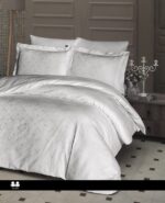 Постільна білизна First Choice Jacquard Satin 160 х 220 см Lamone Cream