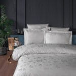 Постільна білизна First Choice Jacquard Satin 160 х 220 см Corina Sand