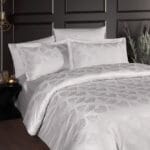 Постільна білизна First Choice Jacquard Satin 160 х 220 см Nichol Raindrops