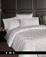 Постільна білизна First Choice Jacquard Satin 160 х 220 см Nichol Raindrops