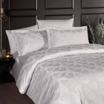 Постільна білизна First Choice Jacquard Satin 160 х 220 см Nichol Raindrops