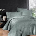 Постільна білизна First Choice Jacquard Satin DARK 160 х 220 сімейний см Misra Moonmist