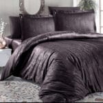 Постільна білизна First Choice Jacquard Satin DARK 160 х 220 сімейний см Athena Brown