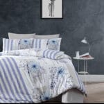 Постільна білизна First Choice Ranforce 200 х 220 см Helen Grey