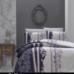 Постільна білизна First Choice Ranforce 200 х 220 см Wals Indigo