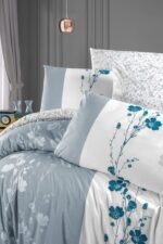 Постільна білизна First Choice Ranforce 200 х 220 см Camelia Grey — изображение 2