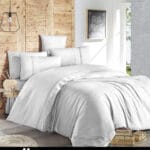 Постільна білизна First Choice Ranforce Deluxe  200 х 220 см Gala White