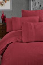 Постільна білизна First Choice Ranforce Deluxe DARK 200 х 220 см Gala Red — изображение 2