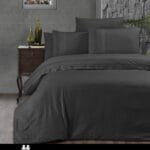 Постільна білизна First Choice Ranforce Deluxe DARK 200 х 220 см  Gala Anthracite
