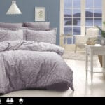 Постільна білизна First Choice Cotton Satin  160х220 сімейний Vanessa Lavender