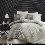Постільна білизна First Choice Cotton Satin  160х220 сімейний Lona Dark Green