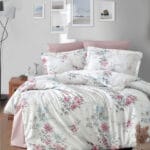 Постільна білизна First Choice Cotton Satin  160х220 сімейний Leena Powder