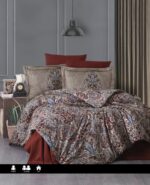 Постільна білизна First Choice Cotton Satin 160 х 220 см Aleron Cinnamon
