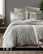 Постільна білизна First Choice Cotton Satin 160х220 сімейний Milena Beige