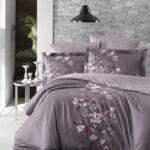Постільна білизна First Choice Cotton Satin  160х220 сімейний Evan Lilac