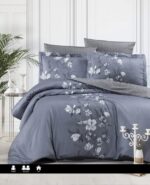 Постільна білизна First Choice Cotton Satin  200 х 220 см Evan Indigo